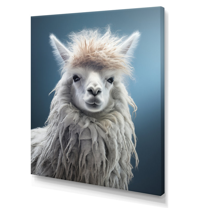 Alcapas Whispering I - Animals Wall Art Prints, H 32 po x l 16 po x P 1 po, Toile tendue