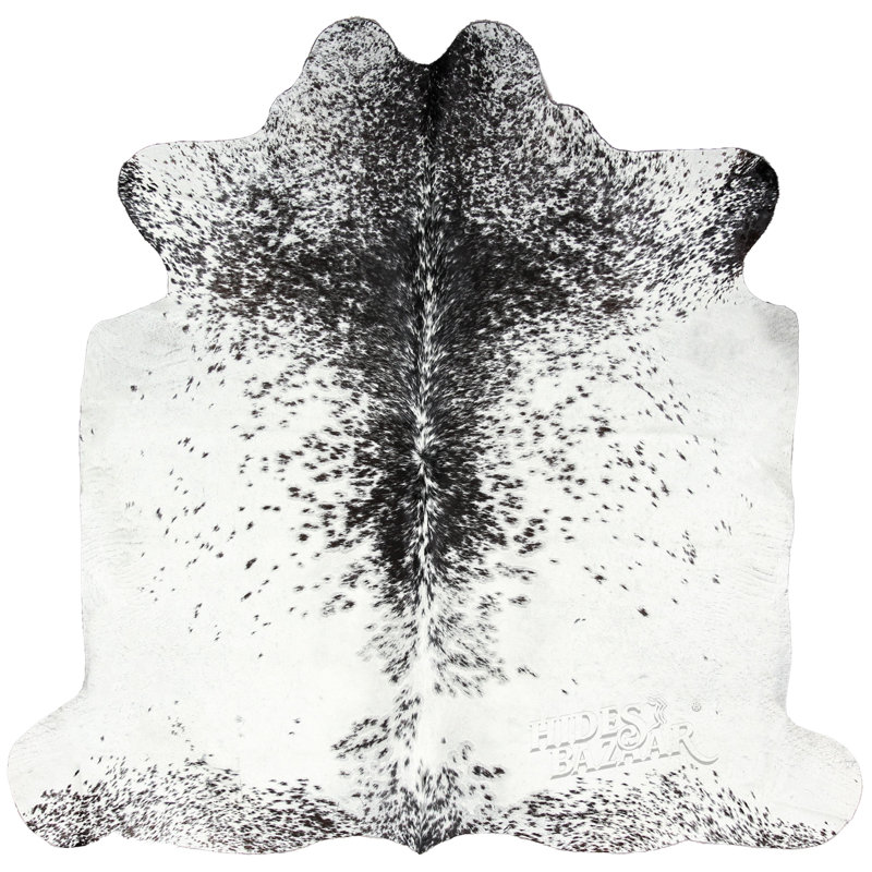 Tisheka Cowhide Abstract Rug
