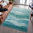 Premium Machine Washable Krause AMF1141 Swirls Rug-651576505