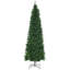 Arbre de Noël 9 pi avec 998 branches, ouverture automatique, base en acier, aiguilles de pin