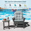 Coussin de siège Adirondack pour patio à haut dossier Latitude Run® 5 po-1491102501