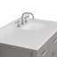 Meuble-lavabo simple 36 po avec quartz blanc Dazzle Caroline Parkway-129467959-129467961