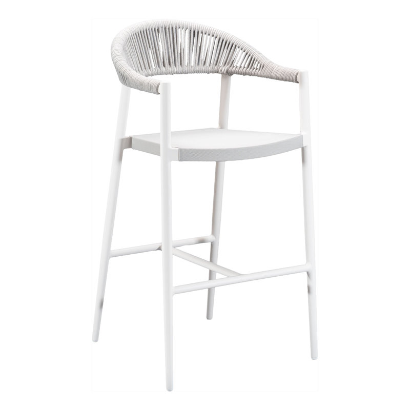 Powder Coated Aluminum Outdoor Stool