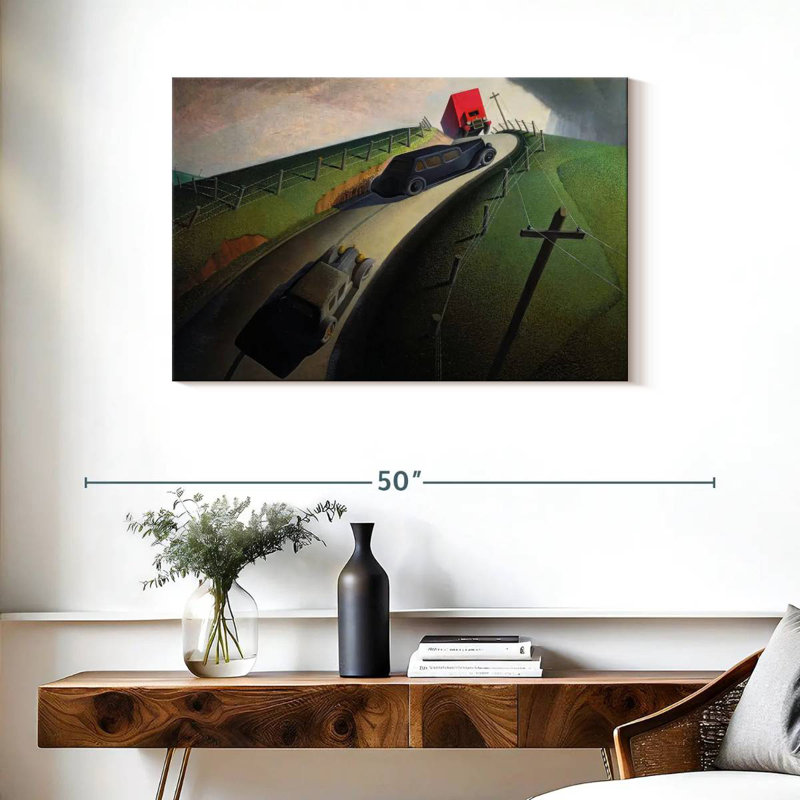 Alvord Death On The Ridge Road, 24" H x 36" W