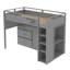 Lit mezzanine simple pour enfant Ilakkiyen-781940