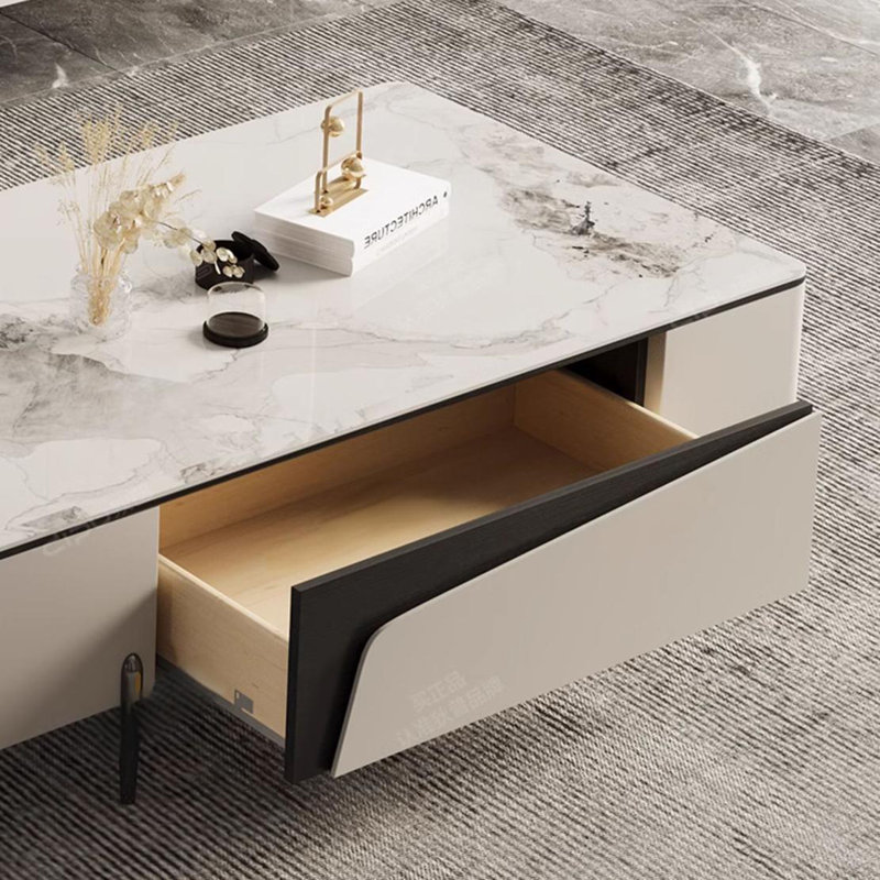 Very simple rock plate coffee table