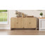 Buffet 59,05 "avec 4 portes cannelées-117691474