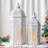 20'' H Metal Tabletop Lantern