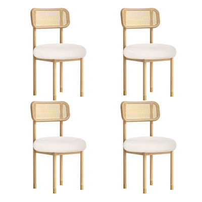 Upholstered Side Chairs Dining Chair by Bayou Breeze