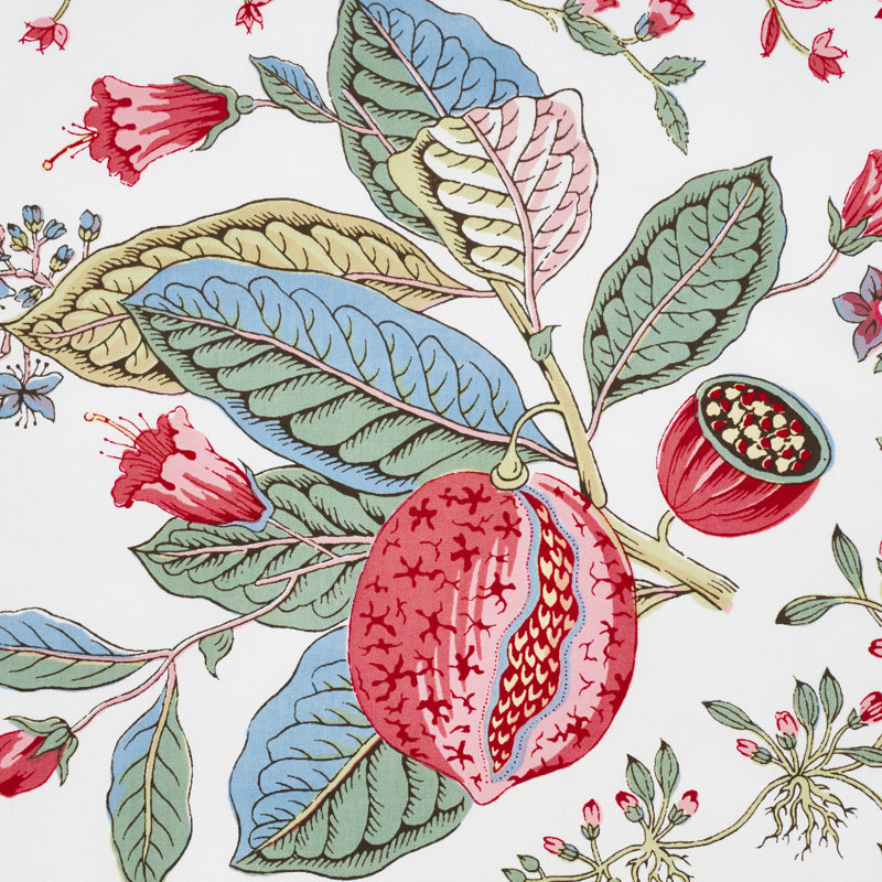 Pomegranate Botanical Fabric, Document