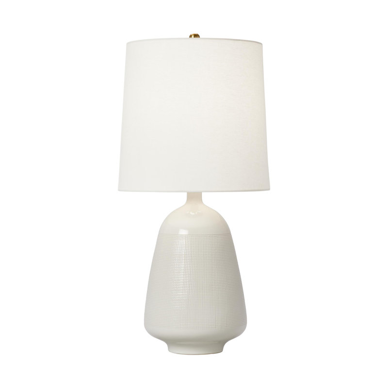 Ornella Table Lamp, 27" H x 13.5" W x 13.5" D, Green