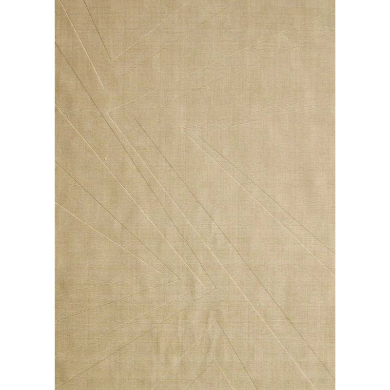 Tapis doré de haute qualité noué à la main