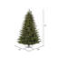 Welch Fraser Fir Artificial Christmas Tree with LED Lights-1153997
