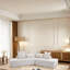 Canapé-lit 83,5 po en polyester convertible-107140894