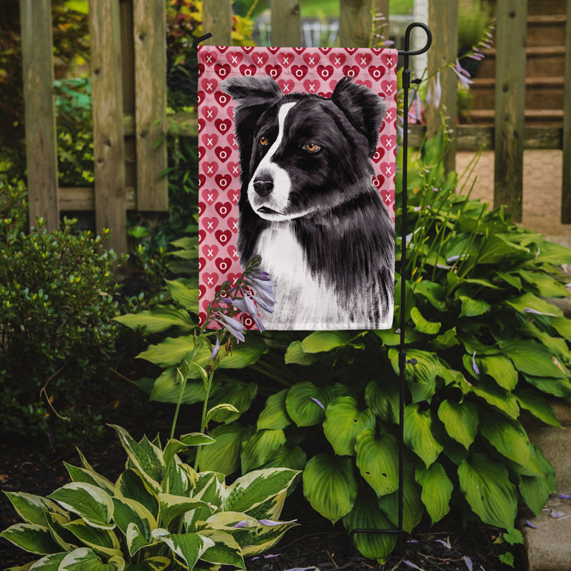 Drapeau de jardin Varastad, Border collie