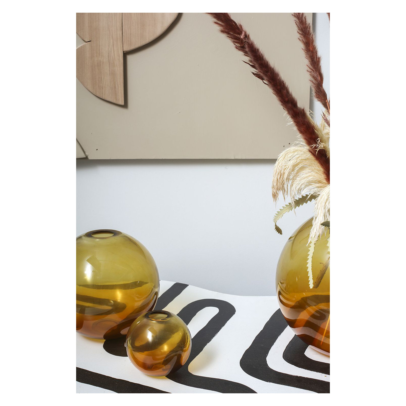 Joby 3.75'' Handmade Glass Table Vase