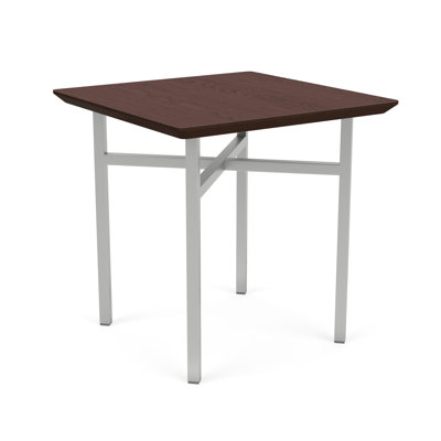 Avon Rx Healthcare Waiting Reception Square End Table Metal Frame 20X20" High Pressure Laminate Top