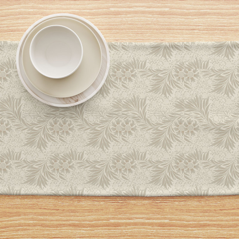 Fabric Textile Products, Inc. Table Runner, 100% Cotton, Floral 70, 16" x 108"