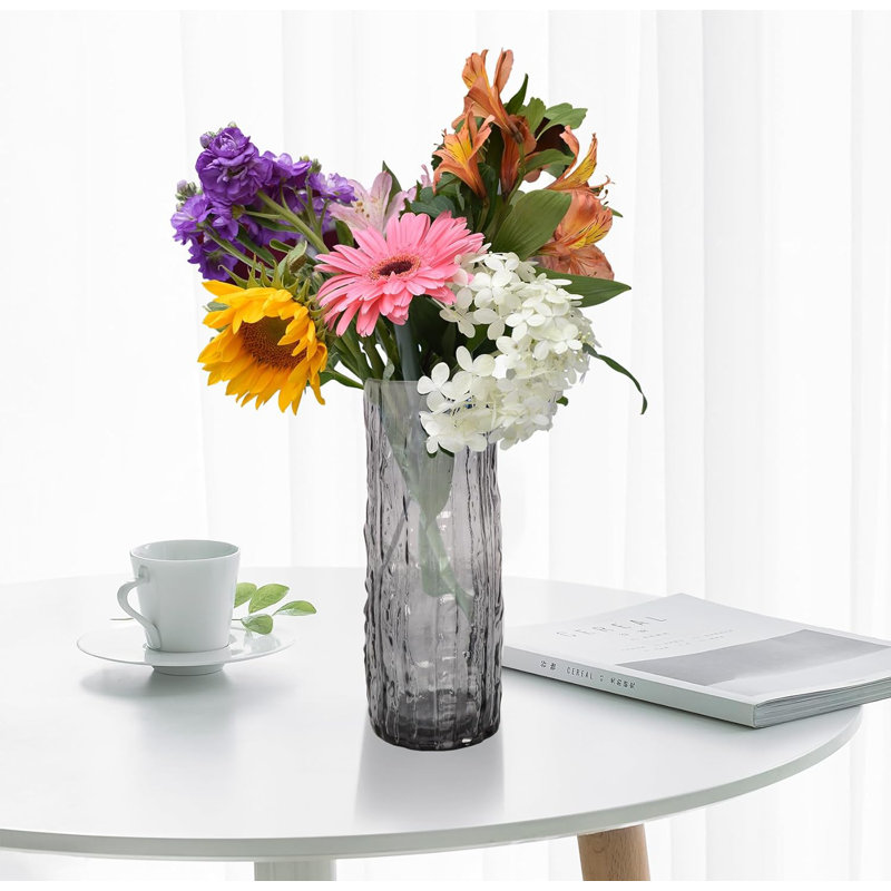 Black Glass Vase
