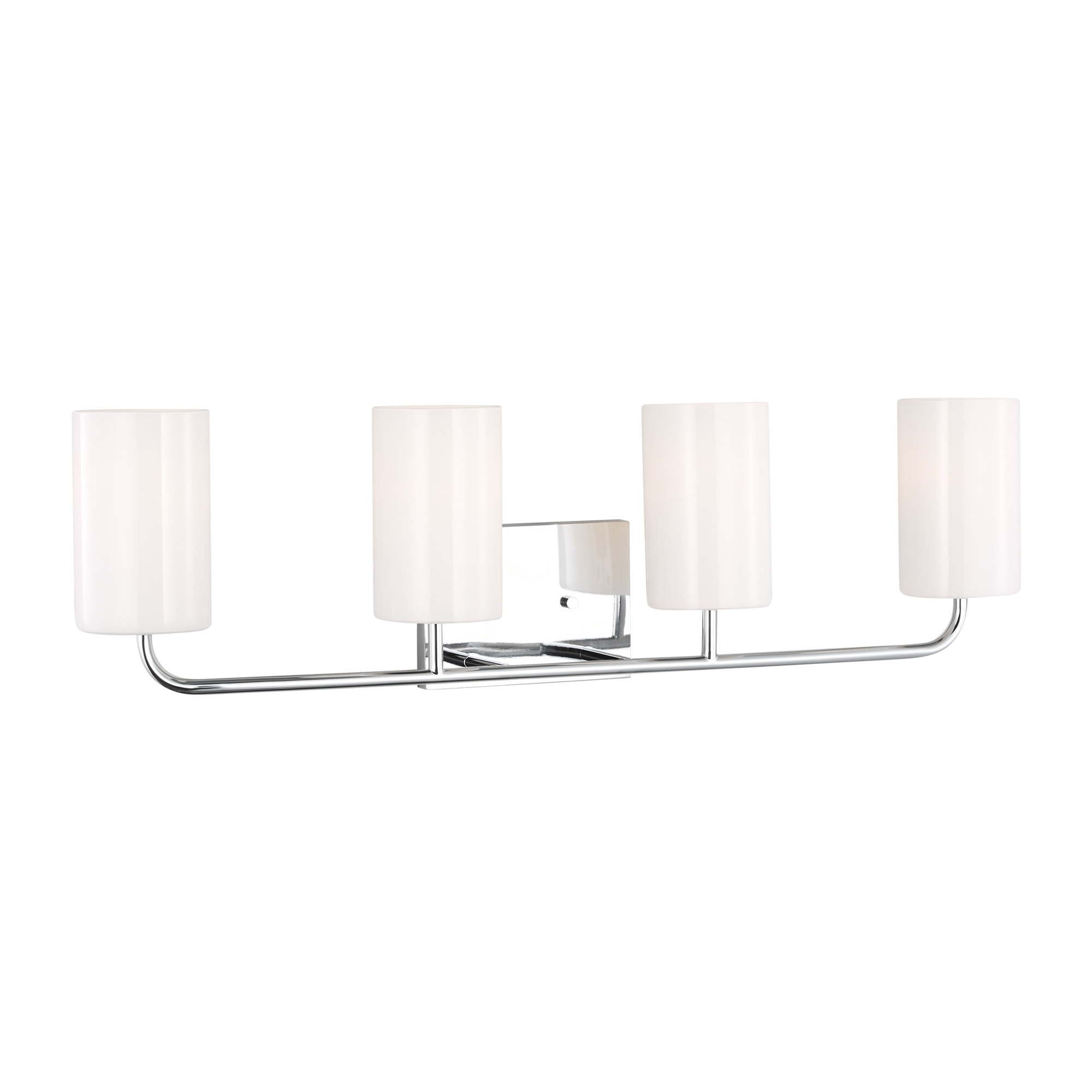 4 Light Dimmable Vanity Light, Yes, Chrome