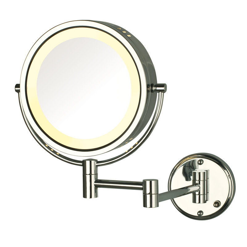 Miroir de maquillage mural lumineux 8,5 "Akaysia, Poli