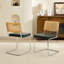 Chaise d'appoint avec dossier en rotin de canne-1379819693-1382598127