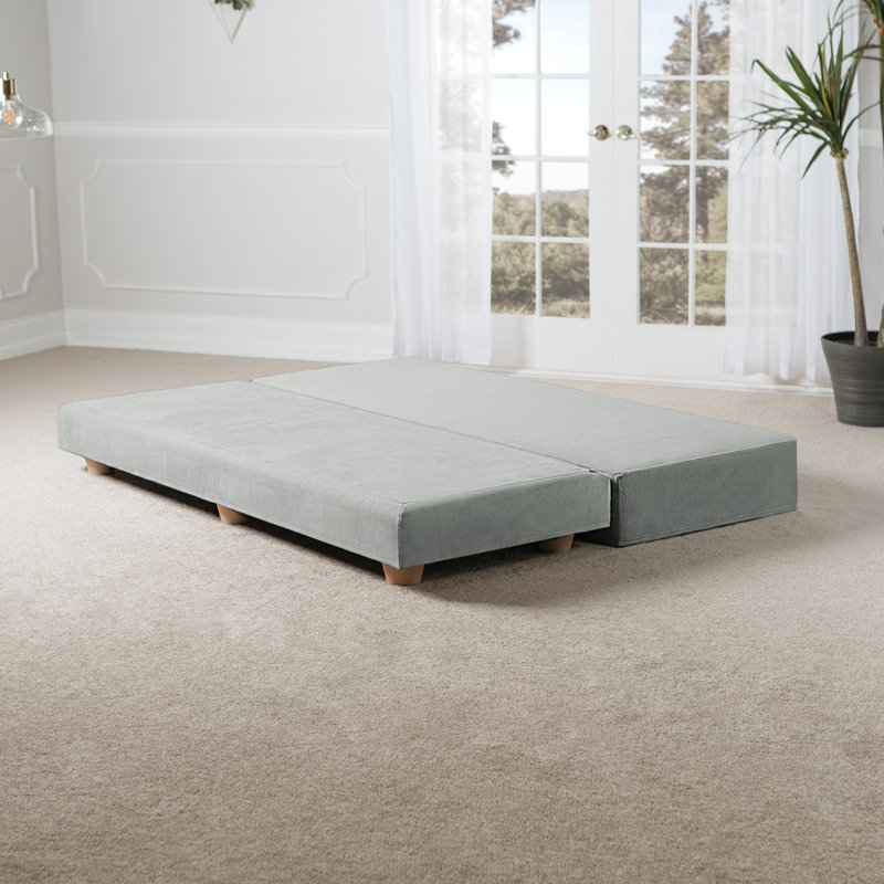Lit de jour convertible Kaylena ‑ canapé-lit pliant avec matelas pour taille de lit grand et oreillers en mousse mémoire de forme