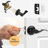 Passage Door Lever with Round Rosette-43663651