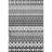 Premium Machine Washable Prisco Black Rug-949834244