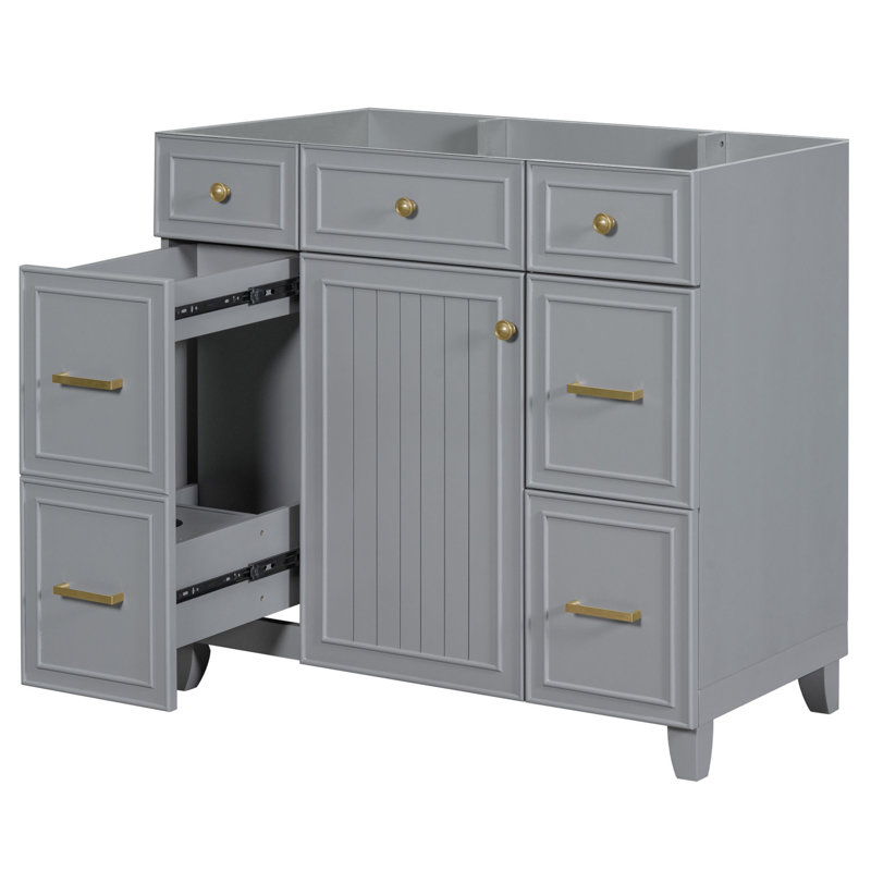 Armoire de salle de bain de style moderne avec rangement