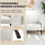 160cm Square Arm Upholstered Loveseat-1401340650