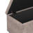 Cosmopolitan 34"W Upholstered Vegan Leather Transitional Rectangular Lift-Up Storage Ottoman Bench with Hidden Storage-1179772981
