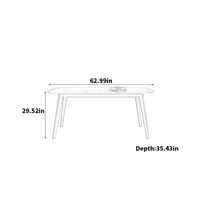 Steev, 29.52"H x 62.99"L x 35.43"W