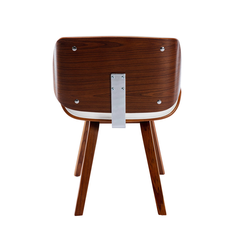 49cm H Upholstered Side Chair, White PU