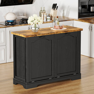 Armoire à poubelle inclinable 20 gallons