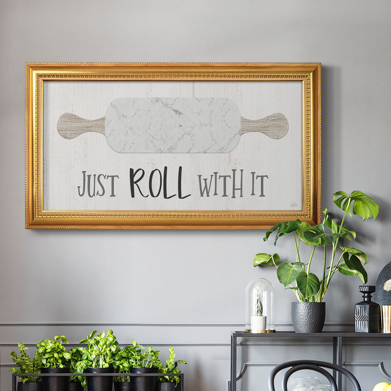 " Roll With It ", 21" H x 37" W x 1" D