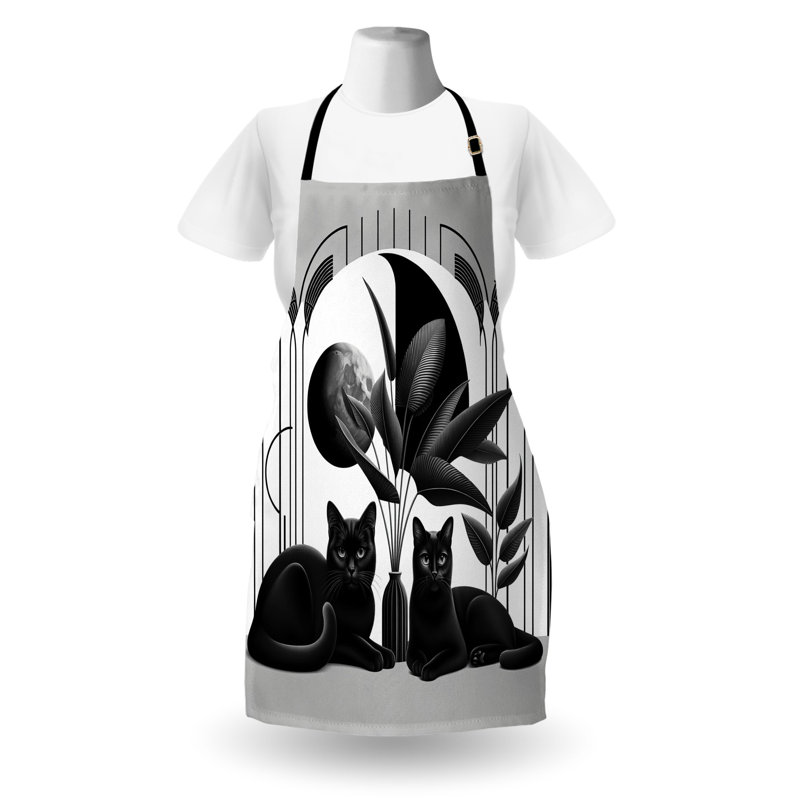 No Pattern Bib Apron