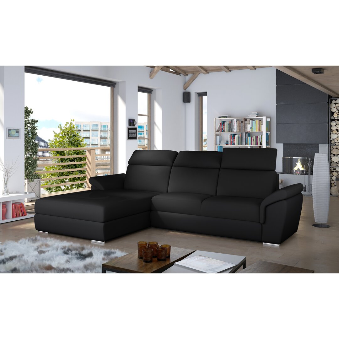 Ecksofa Gilcrease mit Bettfunktion