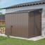 6' X 8' Metal  Lean To Storage Shed