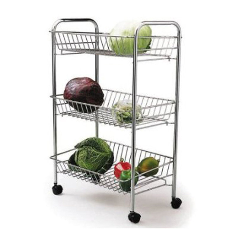 Buckingham 3 Tier Kitchen Storage Trolley