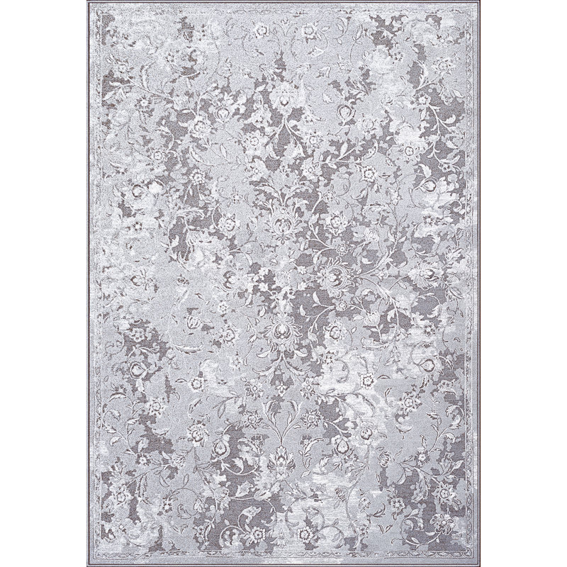 Tapis bleu/lvory area Collingwood, Rectangle 7 pi 10 po x 10 pi 10 po
