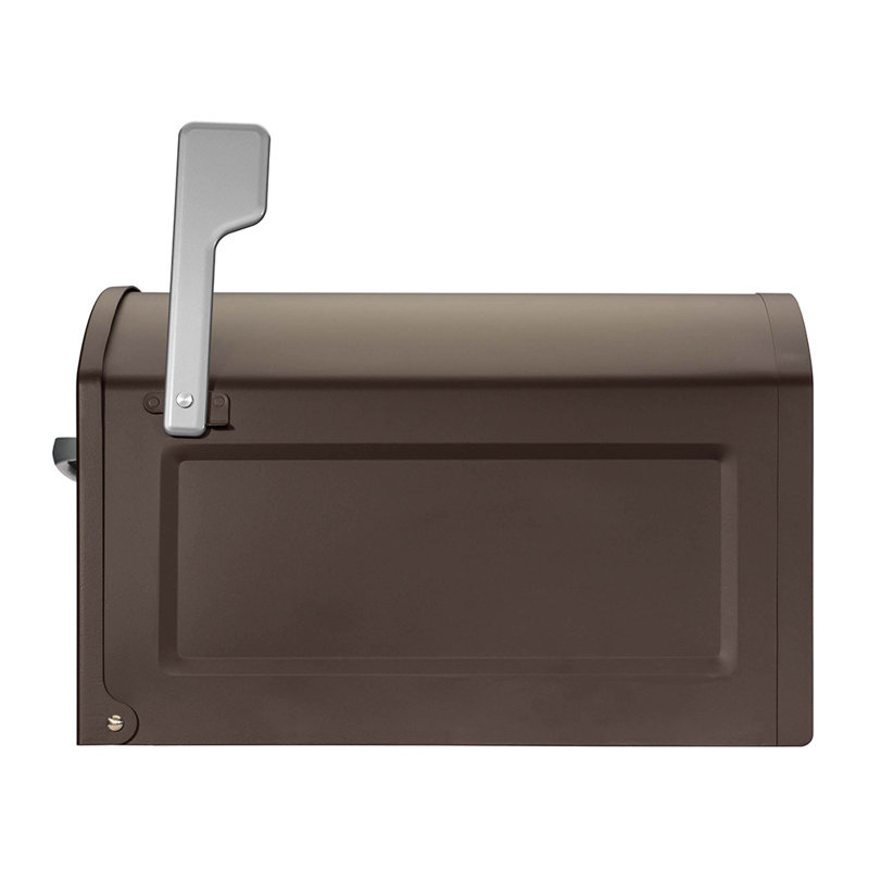 Centennial Post Mounted Mailbox, Rubbed Bronze