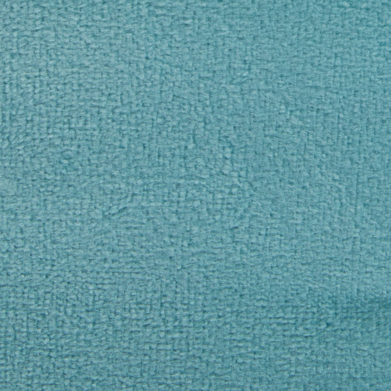 Repose-pieds carré tressé avec velours bleu glacier, Bleu