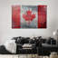 Impression sur toile du drapeau du Canada-540372255