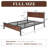 Millbrook Solid Wood Metal Frame Platform Bed with Rectangular Designed Headboard and Under-Bed Storage-1534239695-1534239681