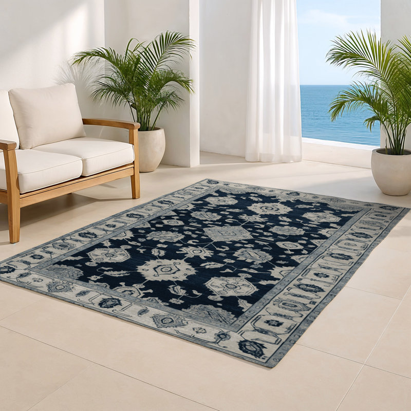 Tapis gris intérieur et extérieur surteint, Rectangulaire 8 pi x 10 pi