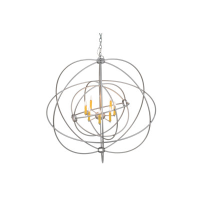 Sheakleyville 8 - Light Dimmable Globe Chandelier