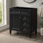 Meuble-lavabo de salle de bain de 30 po sans lavabo supérieur, armoire de rangement moderne avec 2 tiroirs et un tiroir rabattable (BASSIN INCLUS)-135276503