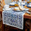 Iberian 18" X 90" Table Runner - Indigo