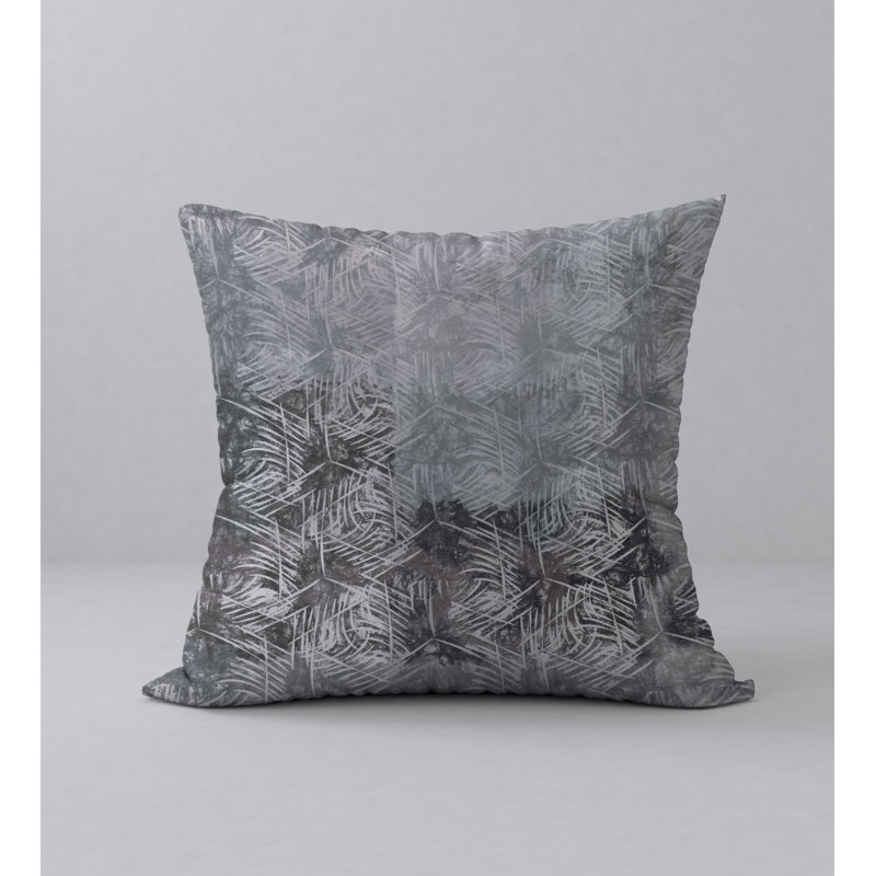 Housse de coussin carrée immaculée skillful, 24 po x 24 po
